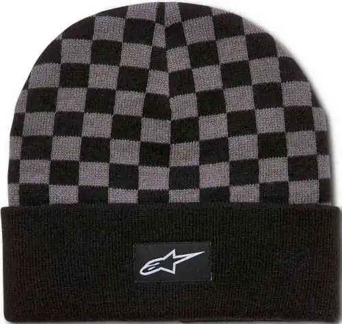 Hit cenowy Czapka Alpinestars Checkeder Cuff Black/Grey