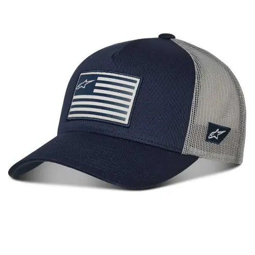 Czapka Alpinestars FLAG SNAPBACK HAT Blue/Grey Do wyczerpania zapasów