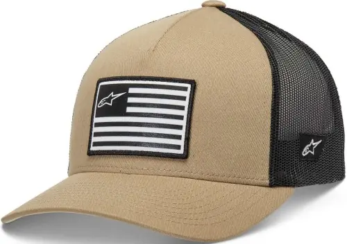Wybór klientów Czapka Alpinestars FLAG SNAPBACK HAT Sand/Black