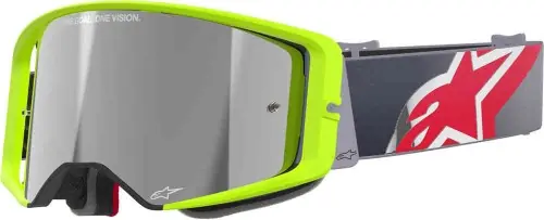 Gogle Alpinestars Supertech Corp Absolute Vision Grey-Yellow Oferta limitowana